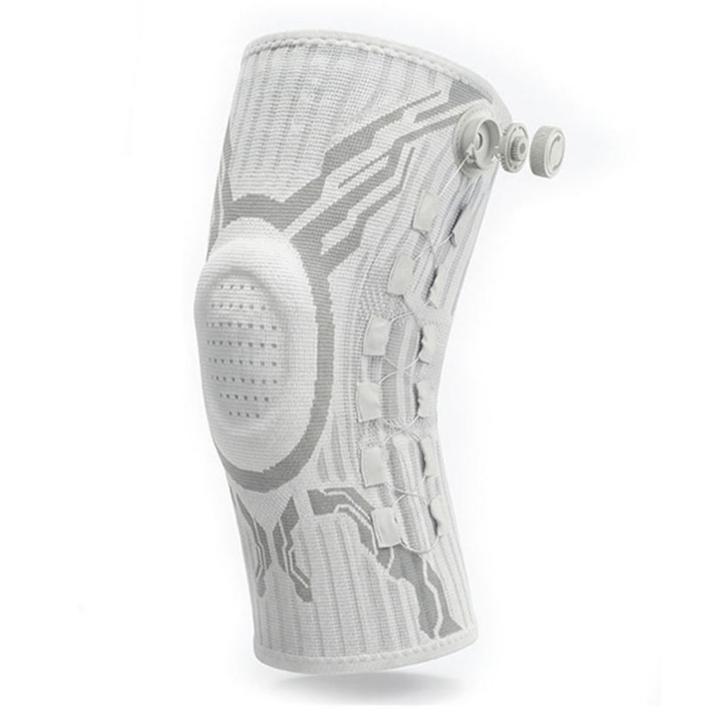 Bandagebank Kniebandage, Seitenansicht